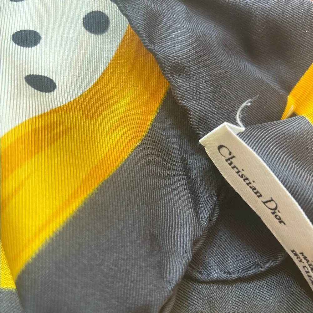Vintage Dior Silk gift package Scarf